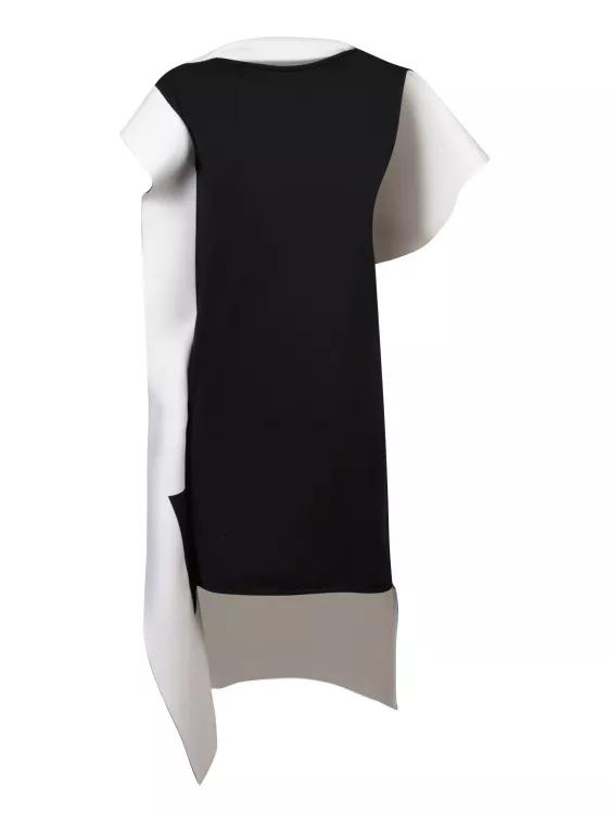 Issey Miyake Shaped Canvas Dress Black