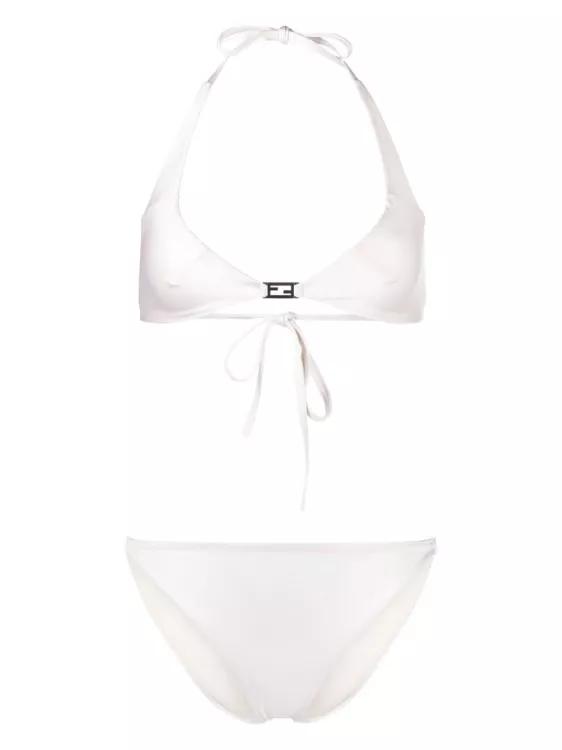 Fendi Lycra Bikini Neutrals