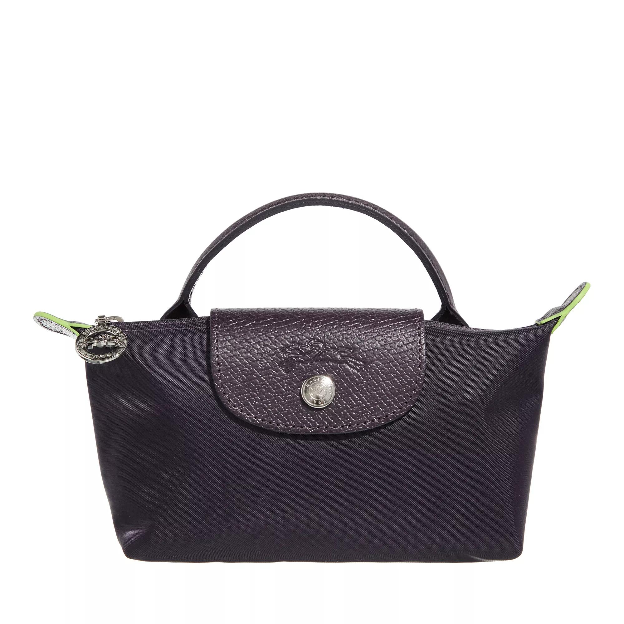 Longchamp Le Pliage Green Clutch Bilberry Pochette