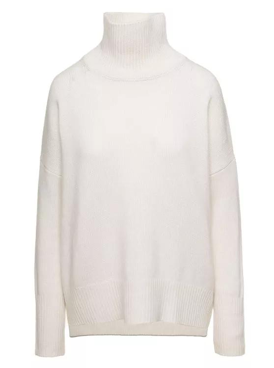 Lisa Yang Heidi Sweater White