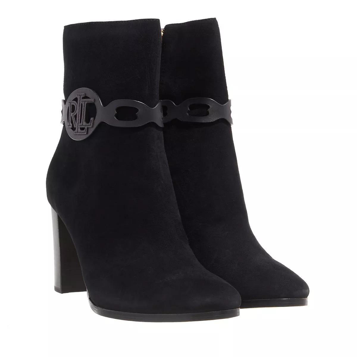 Lauren Ralph Lauren Abigael Boots Black Ankle Boot