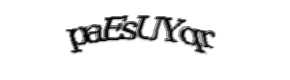 Security check image, please type the characters shown