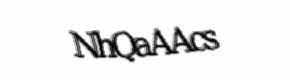 Security check image, please type the characters shown