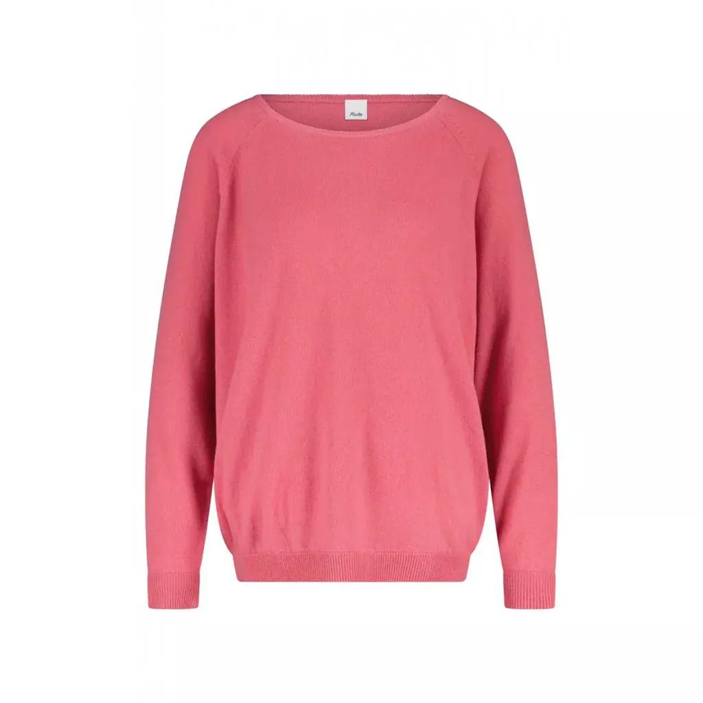 Allude - Pullover aus Woll-Kaschmir-Mix - Größe S - rosa