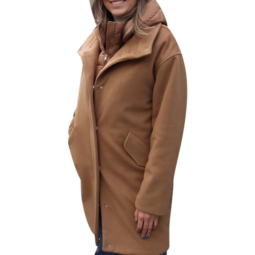 Woolrich Veste de transition Kuna IN Parka Dark Camel beige (Image 2)