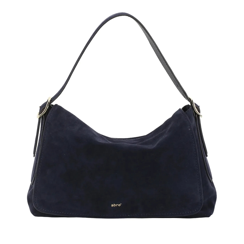 Abro Schultertasche Schultertasche CARINA dunkel-blau