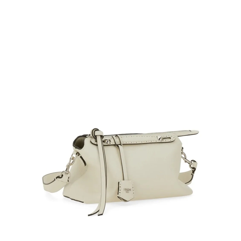 Fendi Crossbody Bag By The Way Saddle Bag Medium White (Image 3)
