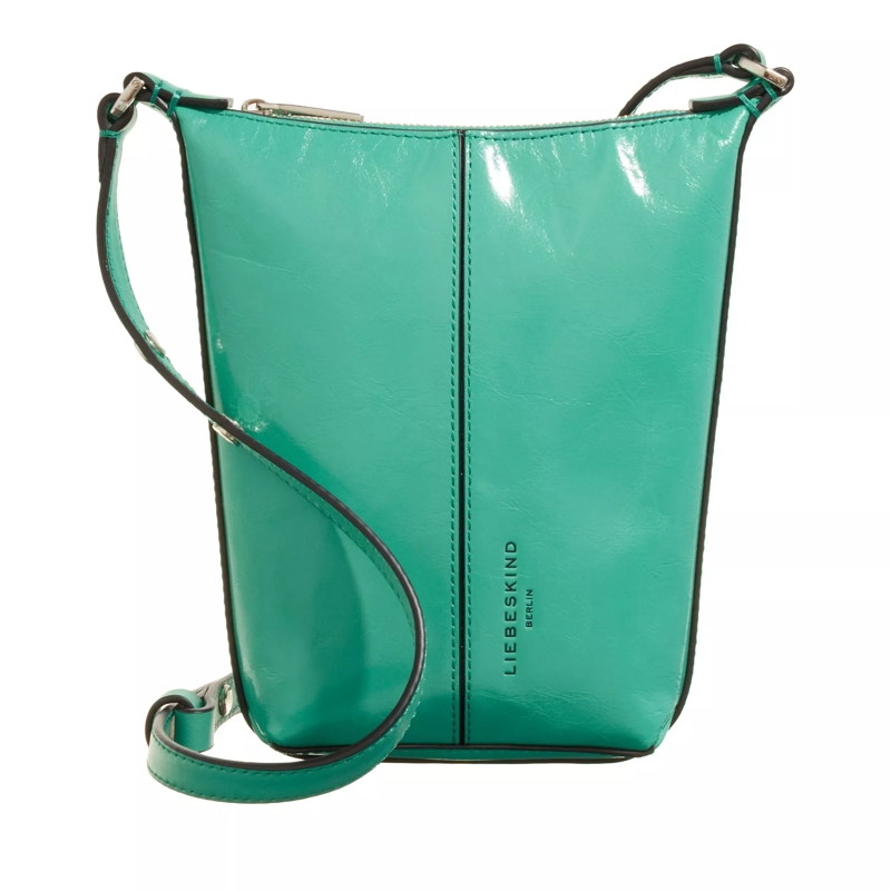 Liebeskind Berlin Schultertasche Paris 4 Paper Touch Crinkle Jade