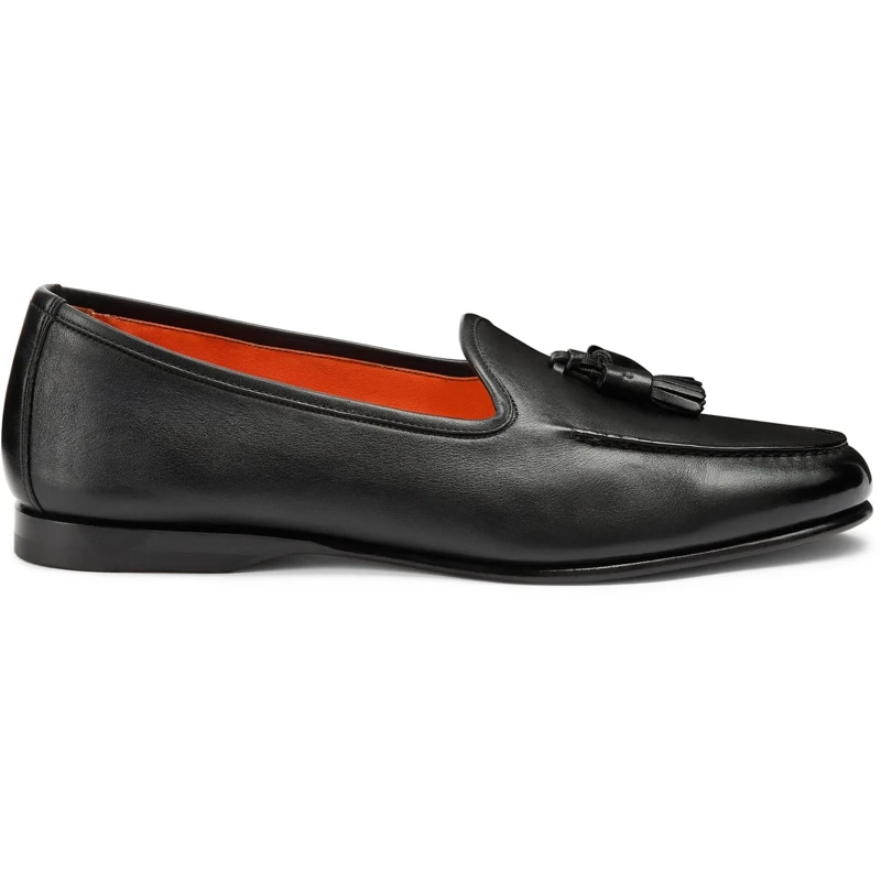 Santoni Loafer Men?s tassel loafer weiß