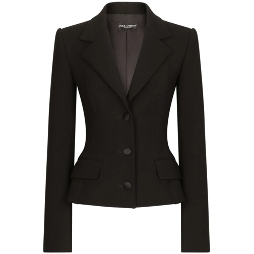 Dolce&Gabbana Blazer Dart Detailing Blazer Black