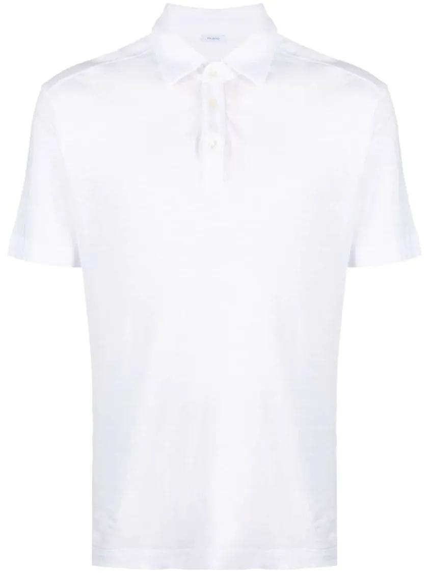 Malo - Logo Polo Shirt - Größe 56 - weiß