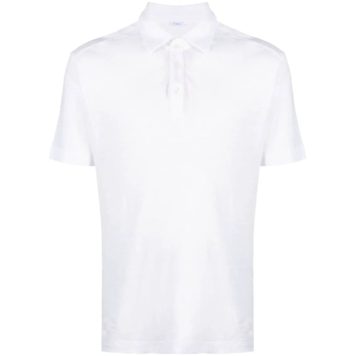 Malo Logo Polo Shirt White Polotröja