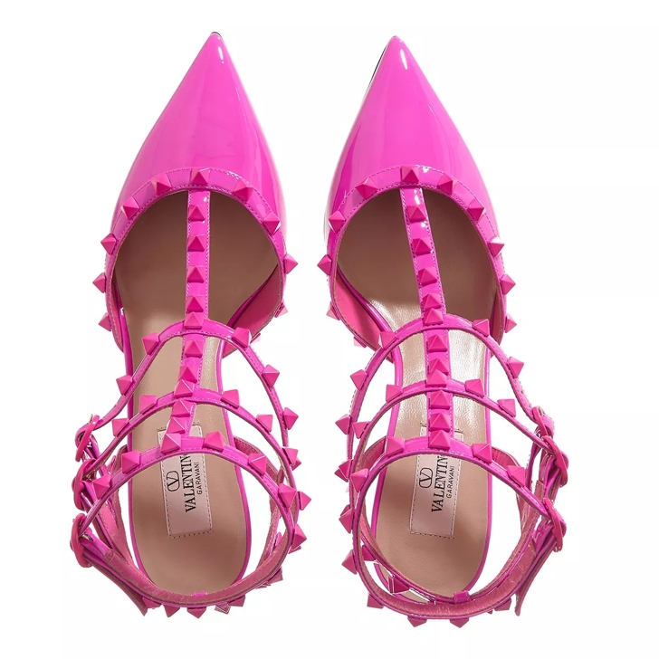 Valentino pink best sale studded heels