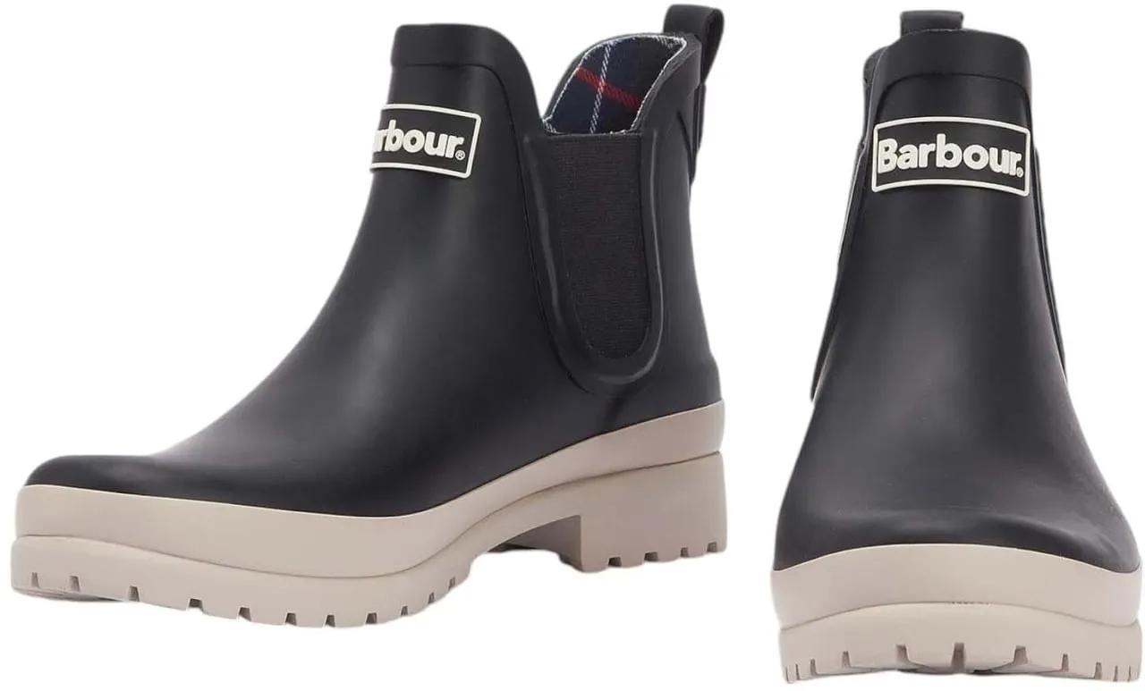 Thumbnail - Barbour Low-Top Sneaker - Boots Caoutchouc Mallow chelsea noir semelle sable - Gr. 36 (EU) - in Schwarz - für Damen