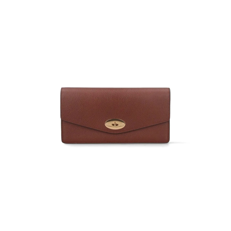 Mulberry Geldbörse “Darley” Chain Pochette – Brown Brown