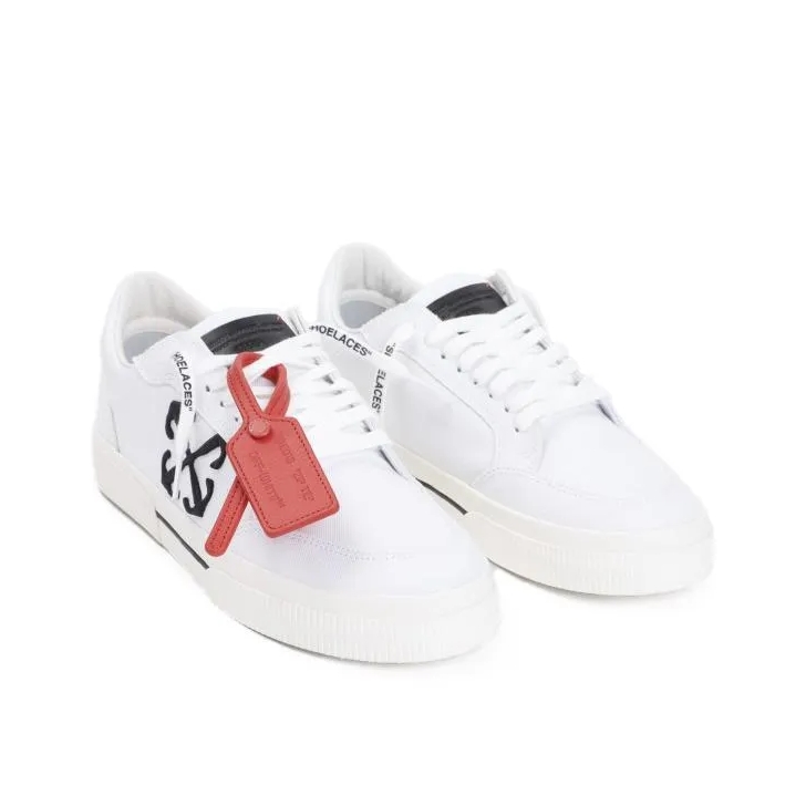Off White White Low Vulcanized Sneakers White sneaker basse