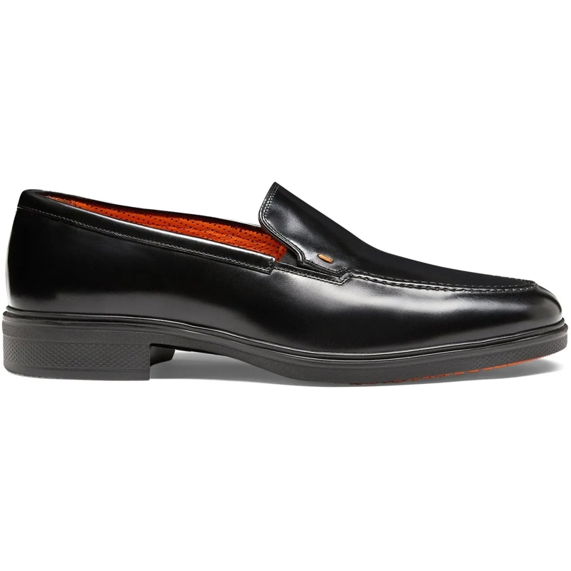 Santoni Mocassin Men's leather Easy loafer weiß
