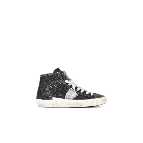 Philippe Model lage-top sneaker Prsx' Black Suede Blend Sneakers Black