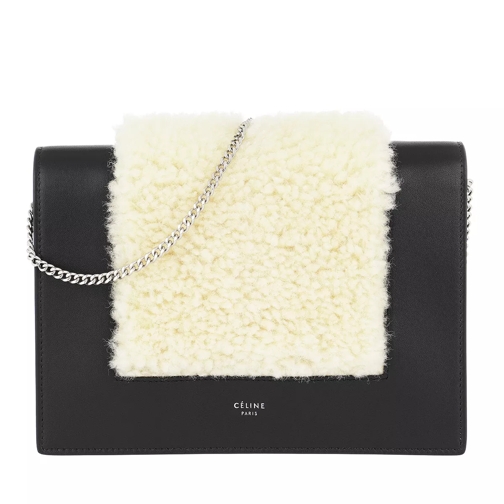 Celine Frame Evening Clutch on Chain Natural Clutch