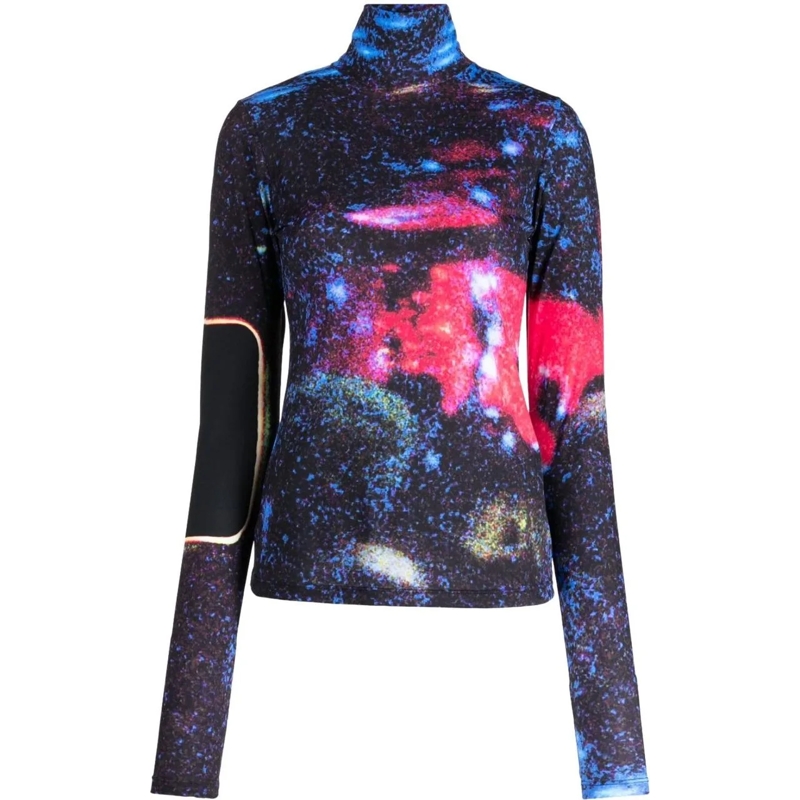 Maison Margiela T-shirt Explosive Top Black schwarz