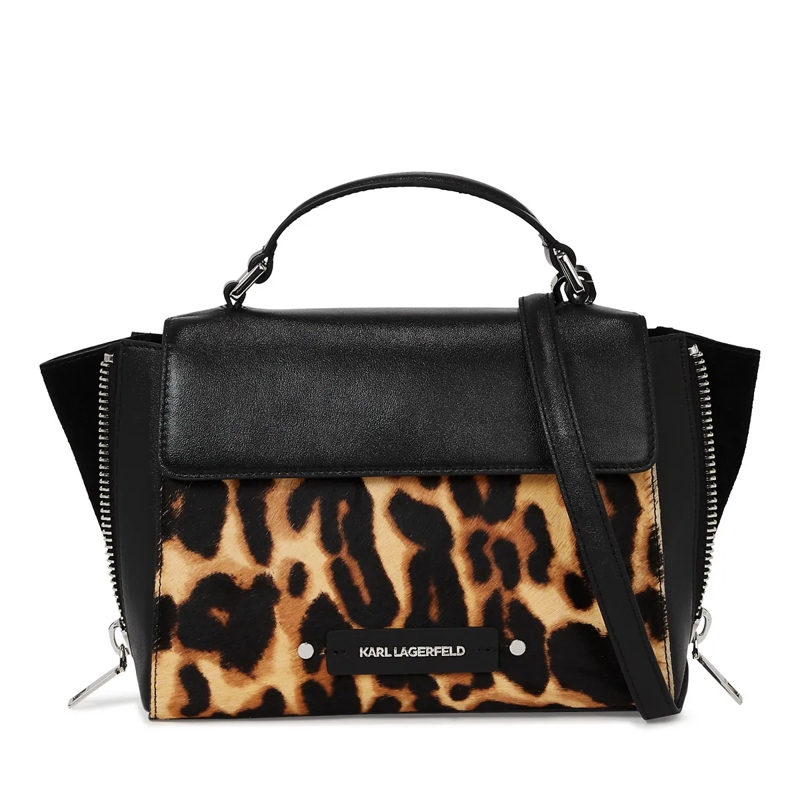 Karl Lagerfeld Tote K/Hardware kleine Leopardentasche leopard