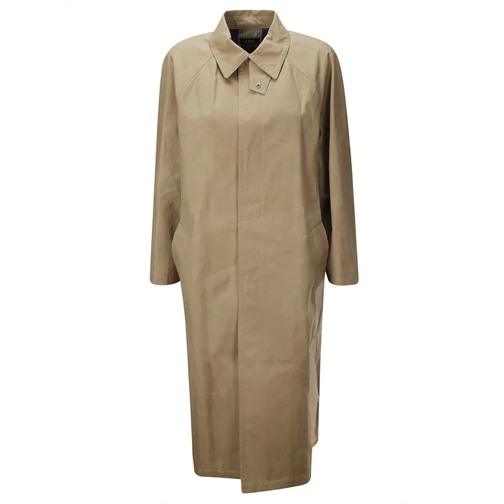 A.P.C. Übergangsmäntel Long Coat With Back Slit Neutrals