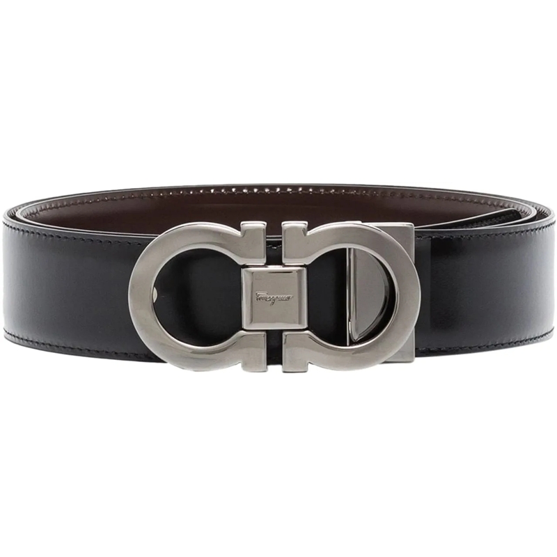 Salvatore Ferragamo Gürtel Belts Black schwarz