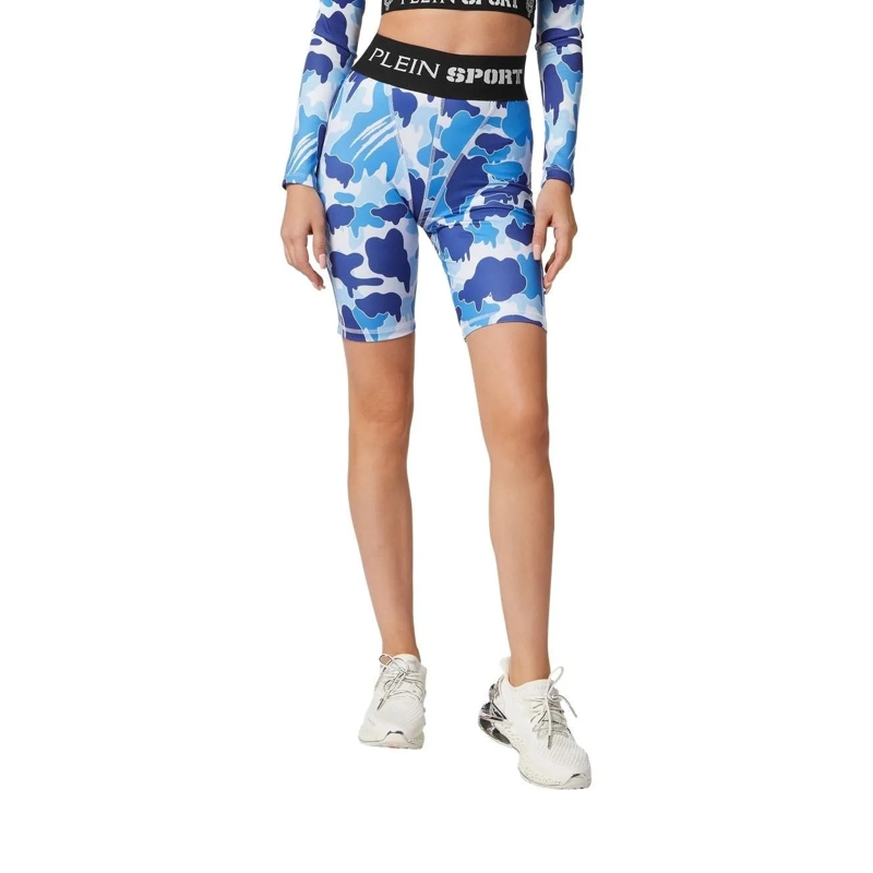 Plein Sport Leggings Leggings Camouflage hell-blau(Image 4)