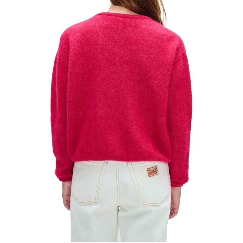 American Vintage  American Vintage Vitow Vesten Donkerroze Vito19ee2 rose(Image 3)