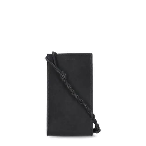 Jil Sander Tangle Small Shoulder Bag Black Axelremsväska