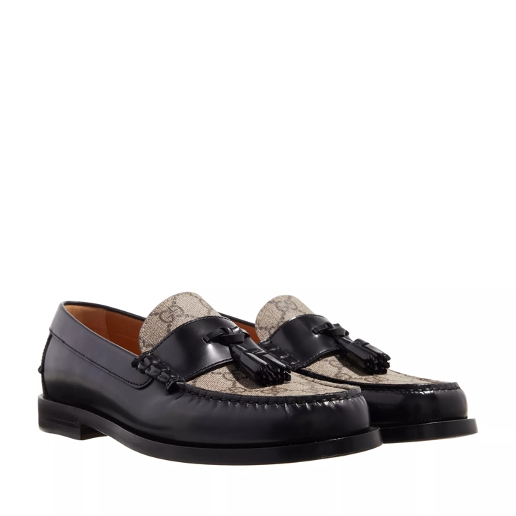 Black 2024 gucci loafers