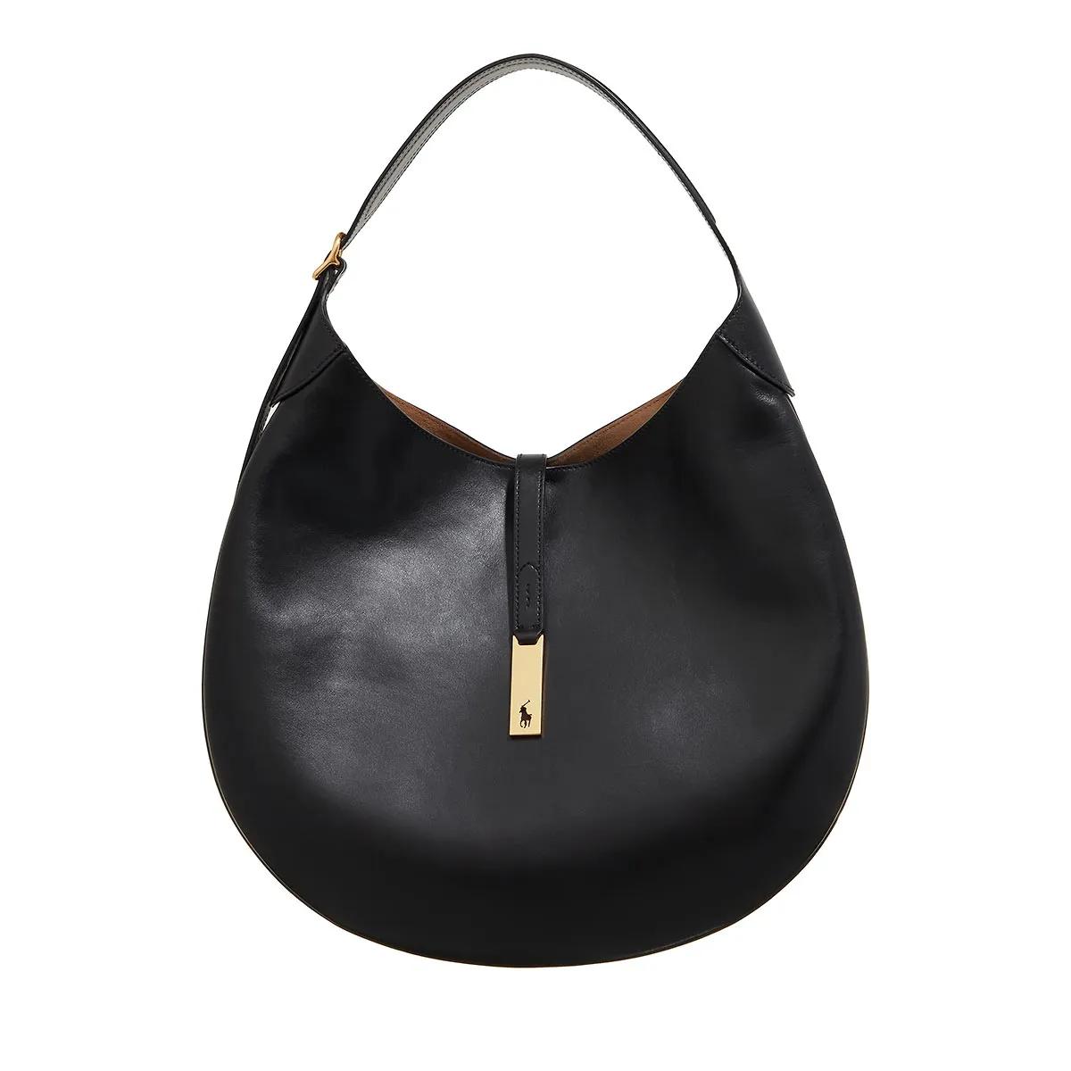 Polo Ralph Lauren Hobo Bag - P Id Shldr-Shoulder Bag-Medium - Gr. unisize - in Schwarz - für Damen