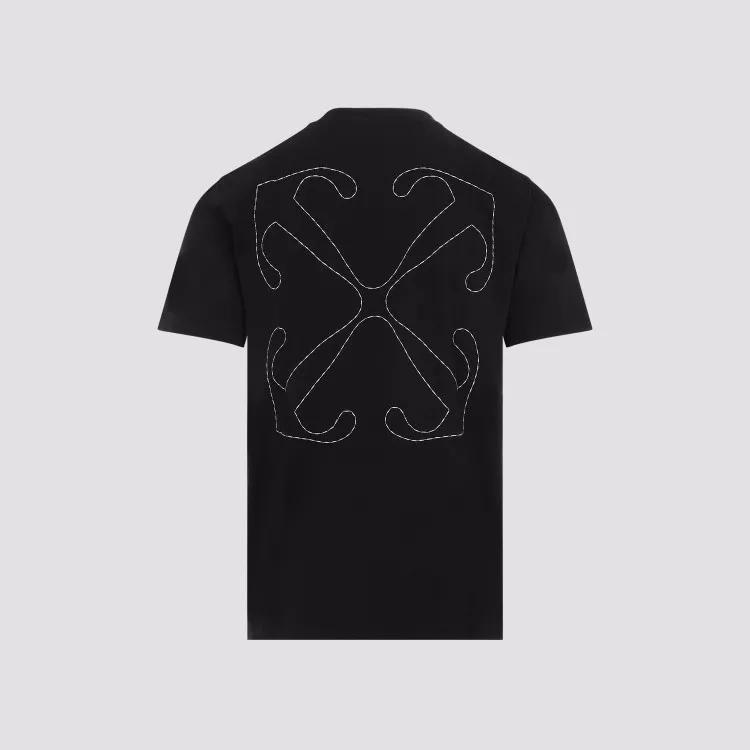 Off-White - Stitch Arrow T-Shirt - Größe XL - black