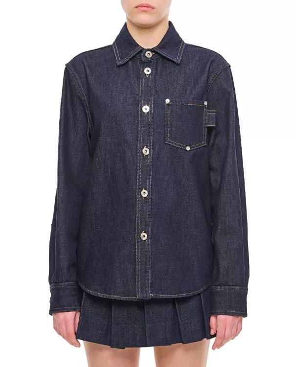 Bottega Veneta - Denim Shirt - Größe 38 - blue