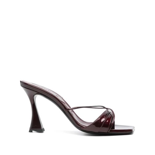 D'ACCORI Sandale Lust Mule Sandal Burgundy