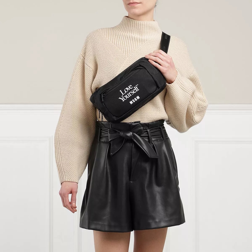 MSGM Bum Bag Black | Belt Bag