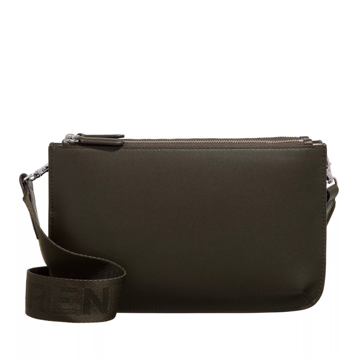 Lauren Ralph Lauren Landyn Crossbody Medium Dark Olive Crossbody Bag