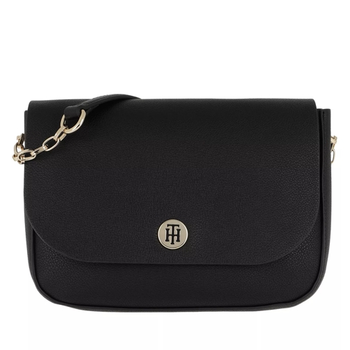 Tommy Hilfiger My Tommy Crossover Black/Gold Borsetta a tracolla