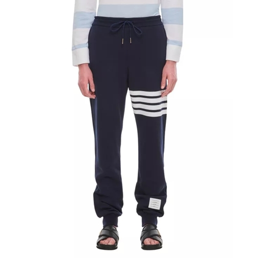 Thom Browne  Classic Sweatpant In Classic Loopback W/ Engineere Blue