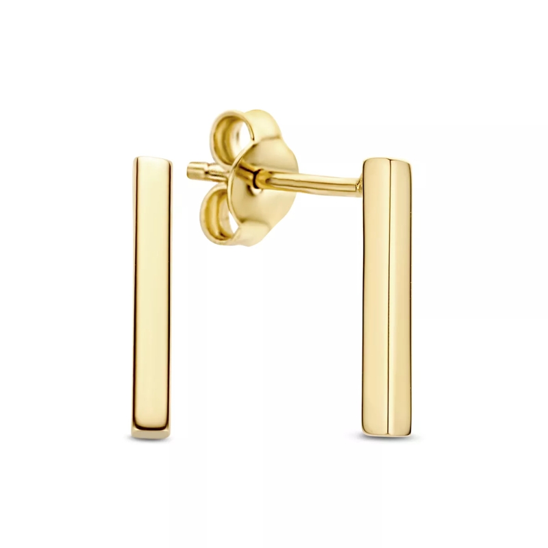 Isabel Bernard Boucles d'oreilles à tige Le Marais Rosalie 585 Gold Ohrringe Gold
