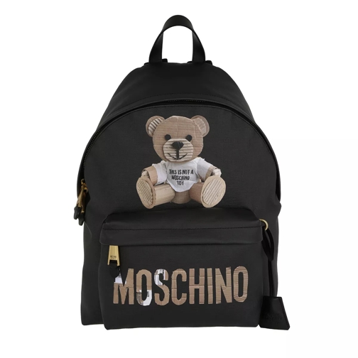 Moschino Ready To Bear Backpack Black Backpack