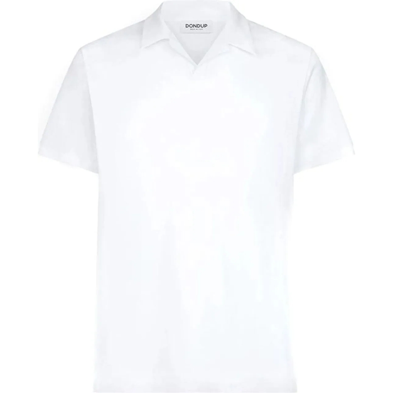 Dondup Polohemd Polos White weiß