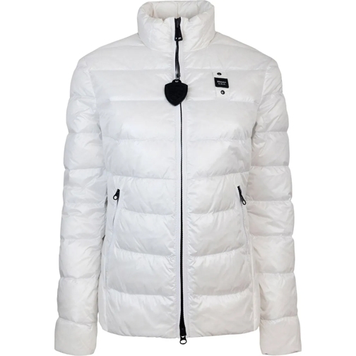 Blauer Vestes d'été Blauer Coats White weiß