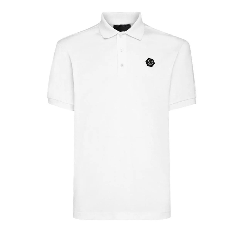 Philipp Plein Poloshirt Poloshirt weiss