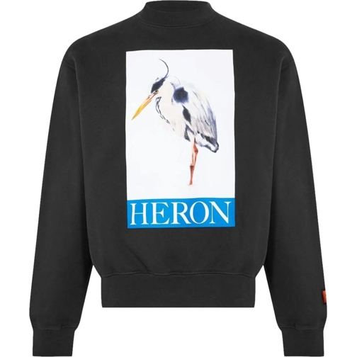 Heron Preston  Heron Bird Painted Crewneck Sweatshirt schwarz