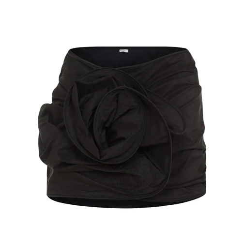 Magda Butrym Mini-Röcke Silk Mini Skirt Black