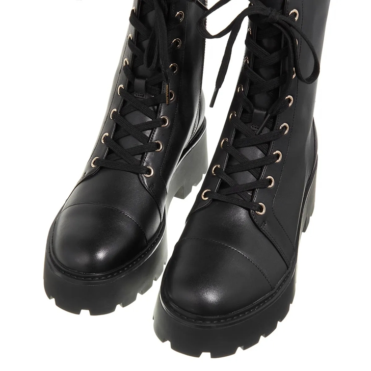 Michael Kors Blake Bootie Black Lace up Boots