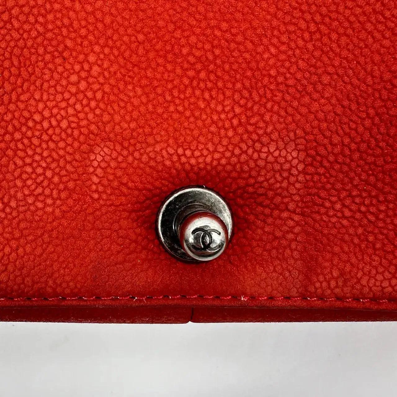 Thumbnail - Chanel Hobo Bags - Chanel Boy Bag Large Caviar Suede Red / Good - Gr. unisize - in Rot - für Damen