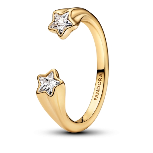 Pandora Ring Sternschnuppen Offener Ring 14k Gold-plated