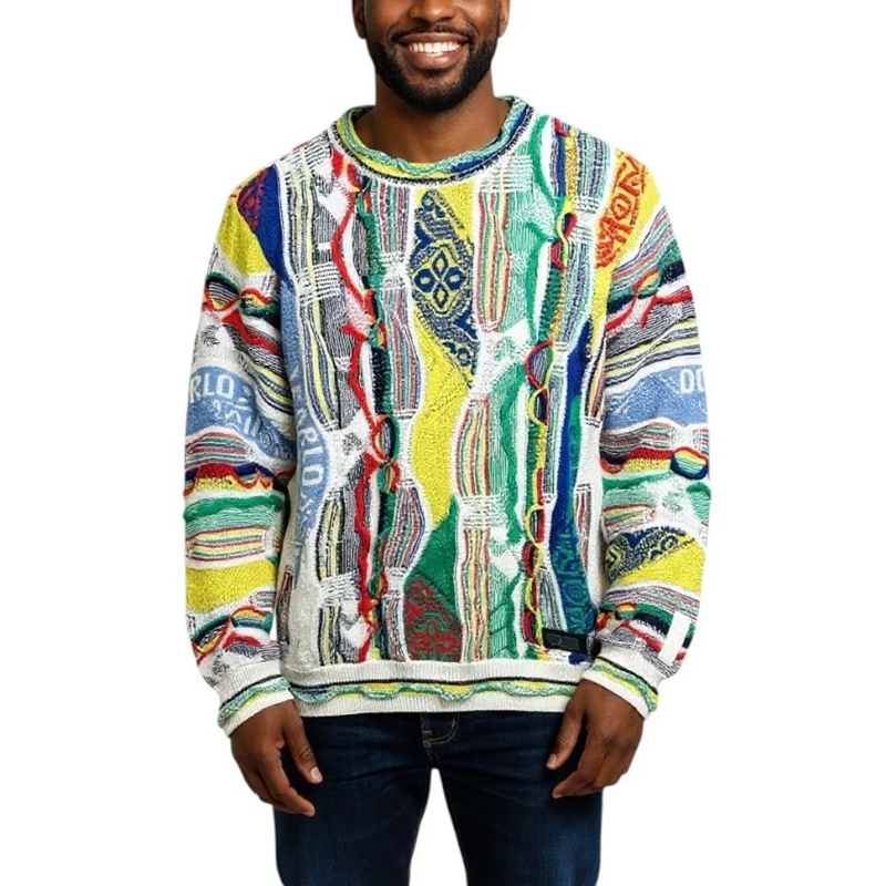 Carlo Colucci  Heren Trui mehrfarbig